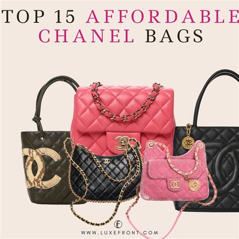 cheapest item at chanel|most affordable chanel bag.